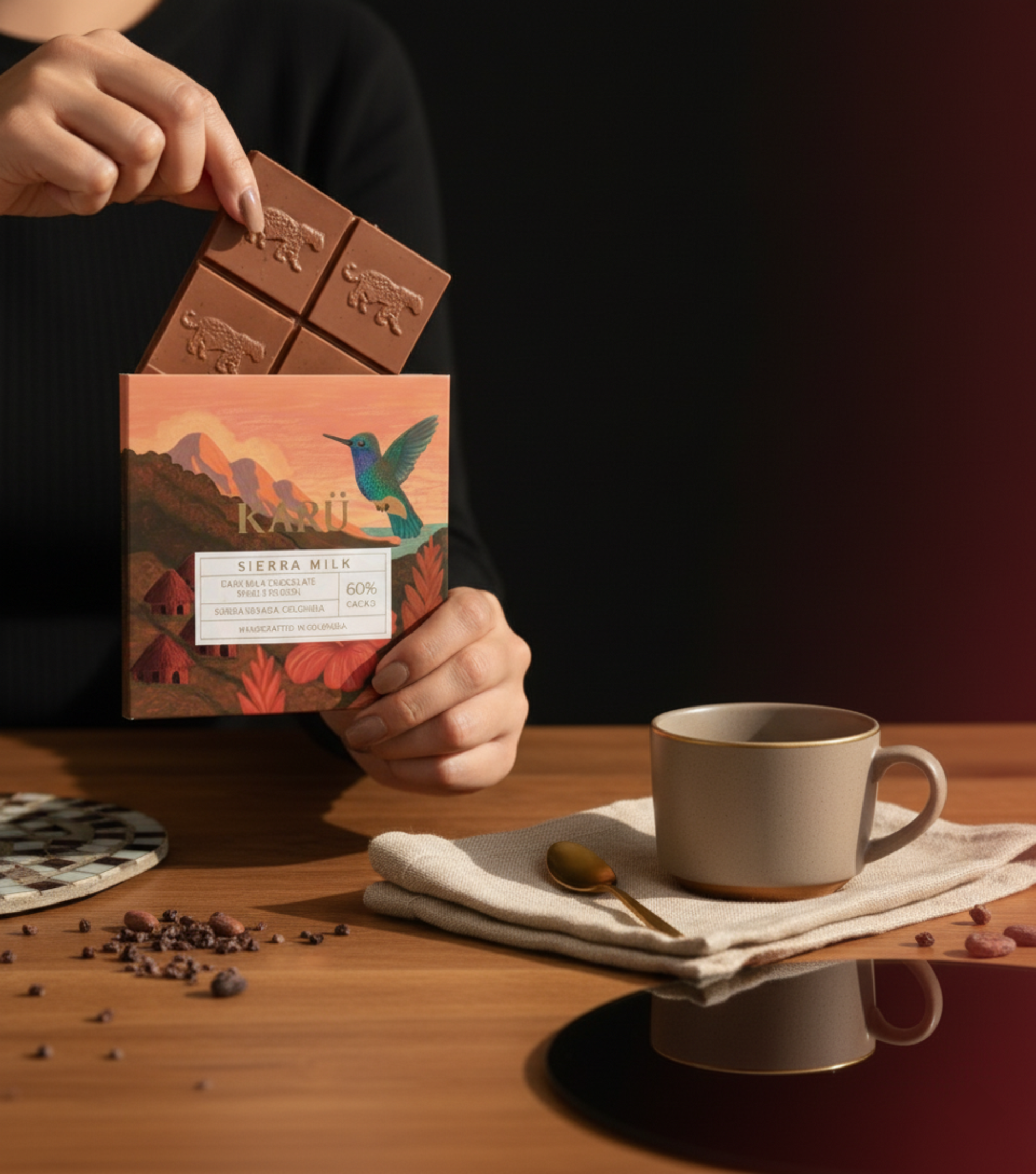 Sierra Milk — Dark Milk Chocolate Single Region 60% Cacao