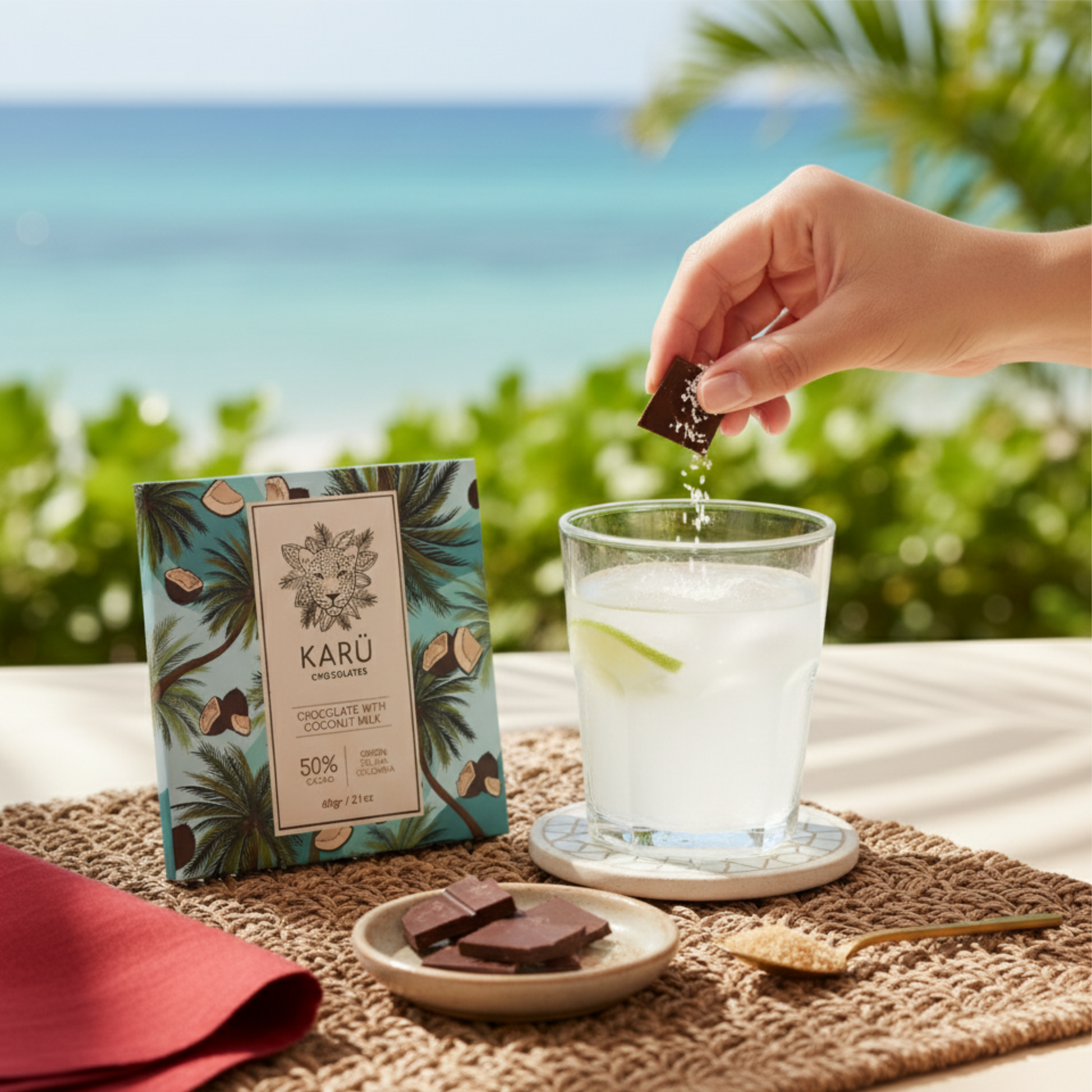 Coconut Cream — Vegan Chocolate with Coconut Milk & Coconut Sugar