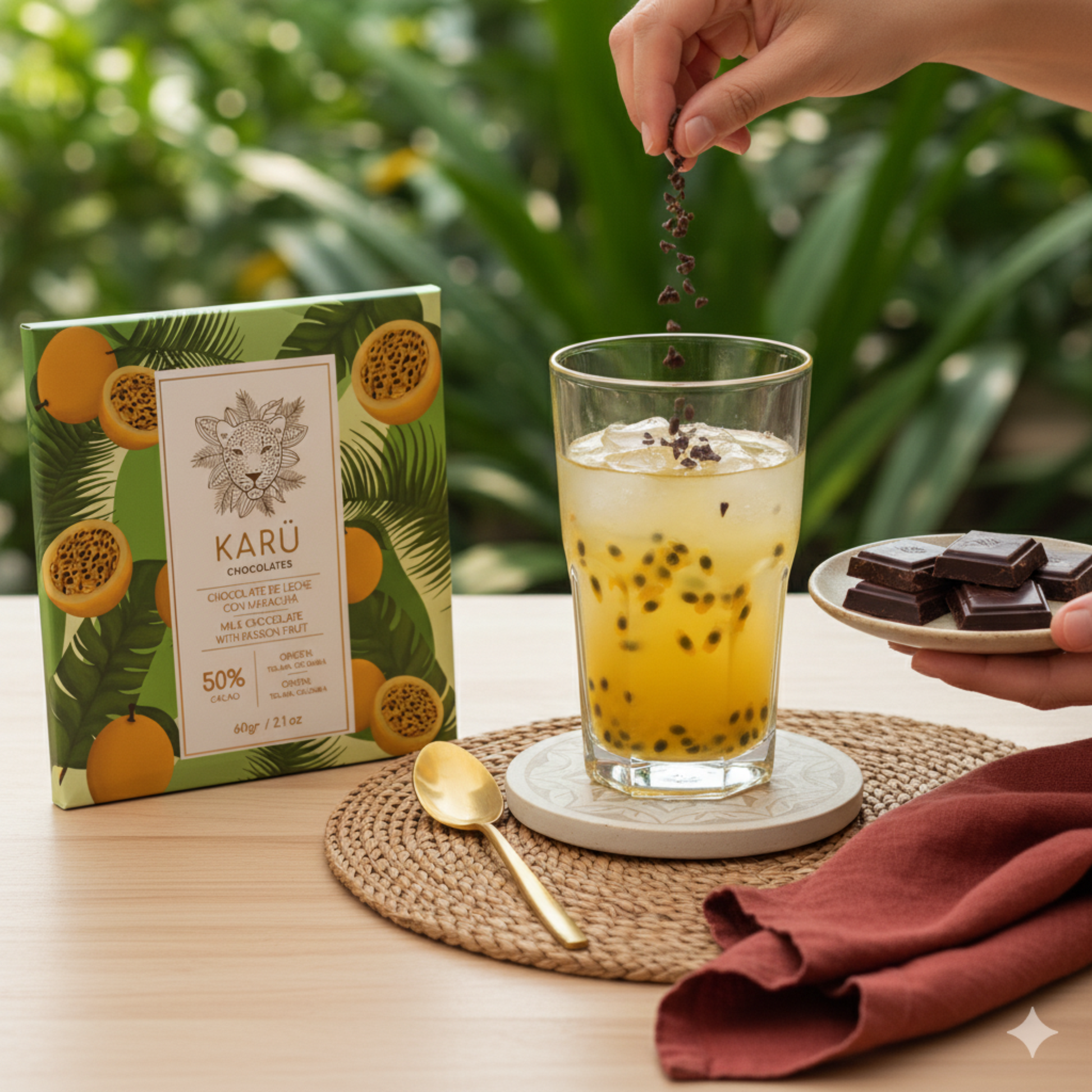 Maracuyá (Dark milk chocolate with passion fruit)