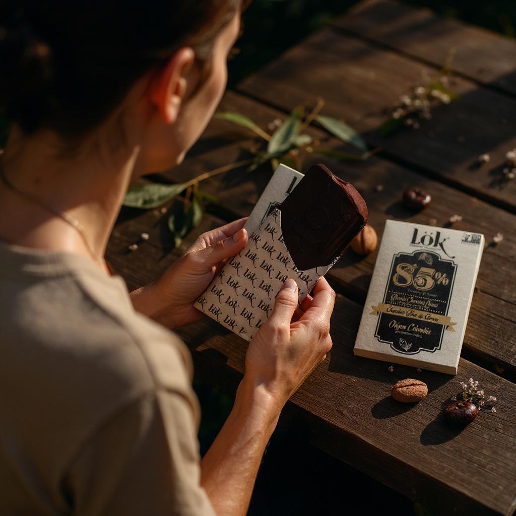 85% Dark Chocolate Bar Premium - Authentic Colombian Flavor