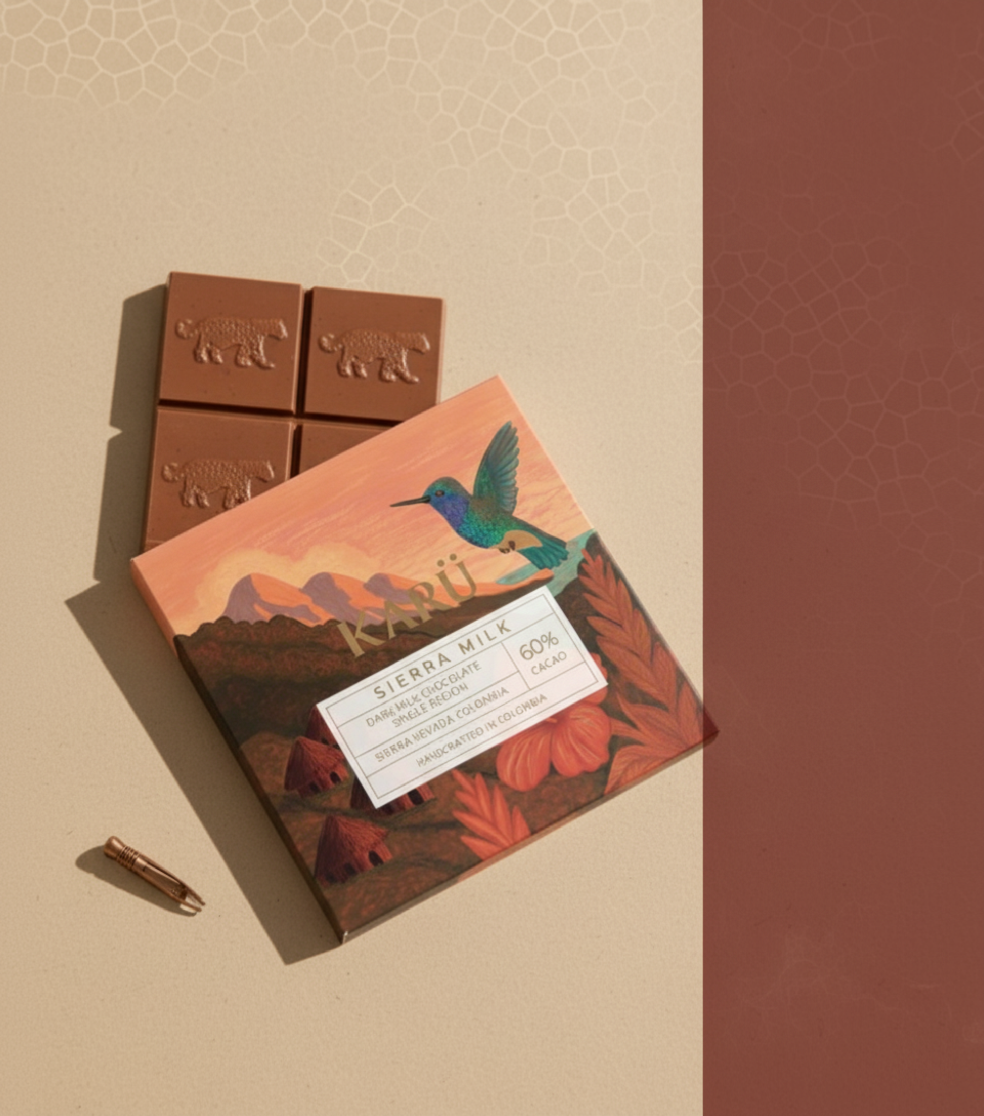Sierra Milk — Dark Milk Chocolate Single Region 60% Cacao