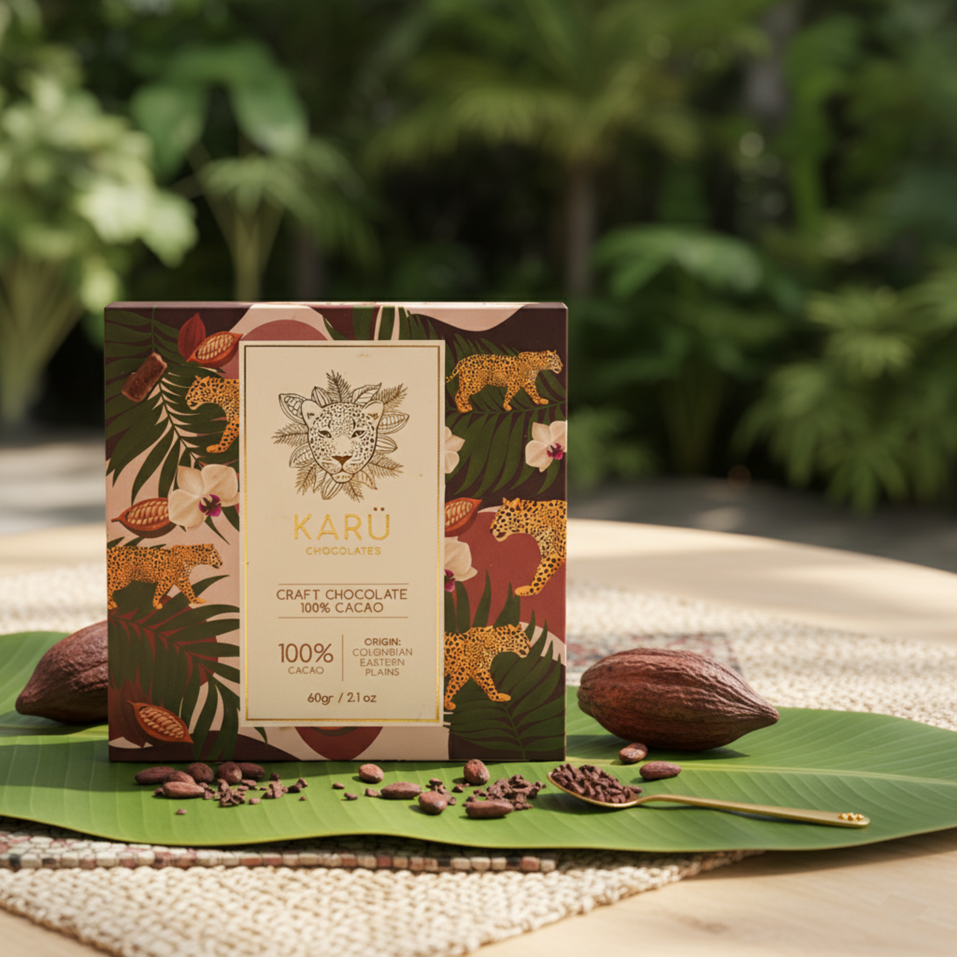 Pure Cacao — Dark Chocolate Single Origin (100% Cacao)