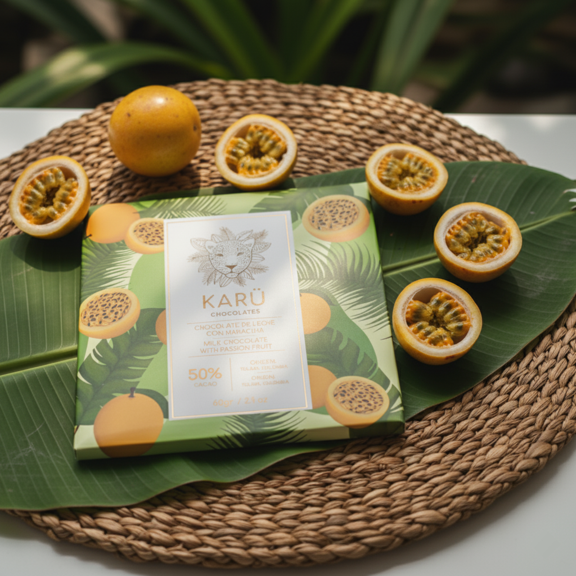 Maracuyá (Dark milk chocolate with passion fruit)