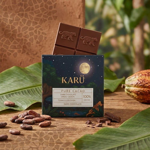 Pure Cacao — Dark Chocolate Single Origin (100% Cacao)