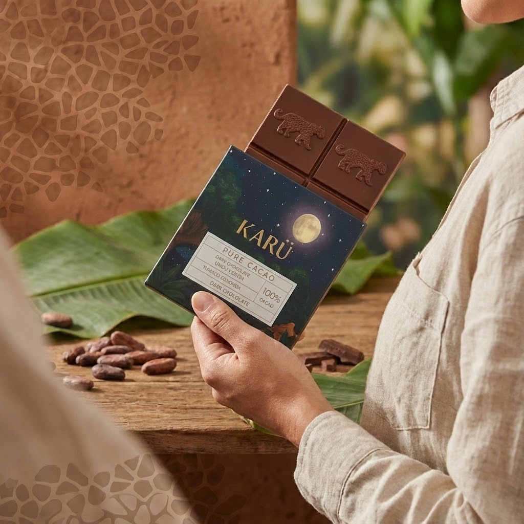 Pure Cacao — Dark Chocolate Single Origin (100% Cacao)